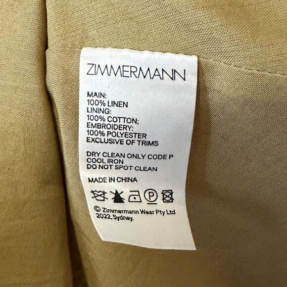 Zimmermann Tan Dress - Picture 13 of 14